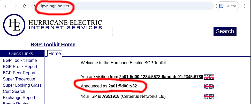 Where to find a suitable IPv6 CIDR